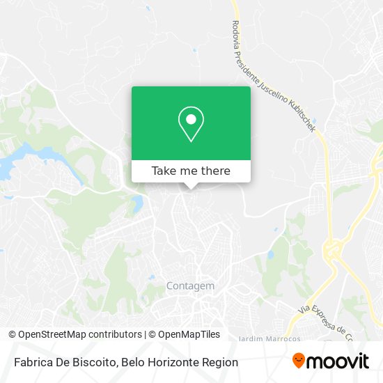 Fabrica De Biscoito map