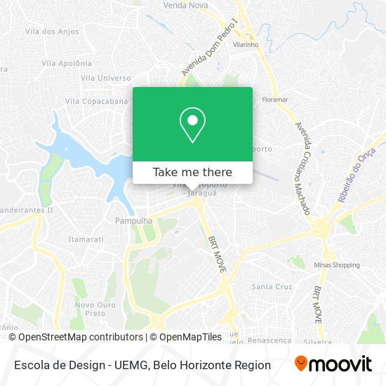 Escola de Design - UEMG map