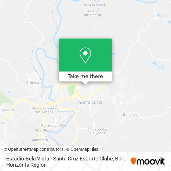 Estádio Bela Vista - Santa Cruz Esporte Clube map