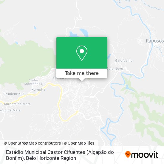 Estádio Municipal Castor Cifuentes (Alçapão do Bonfim) map
