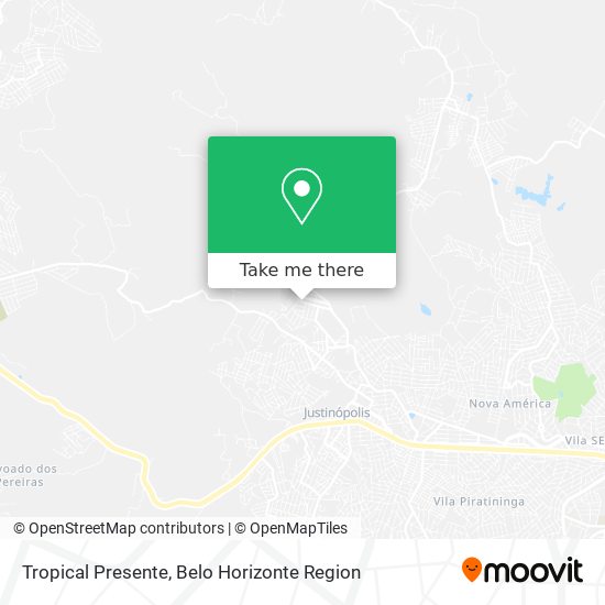 Tropical Presente map