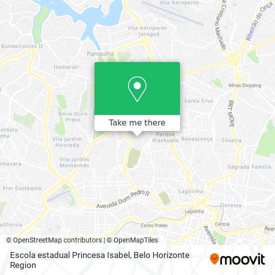 Escola estadual Princesa Isabel map