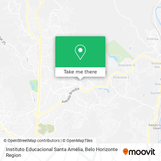 Instituto Educacional Santa Amélia map