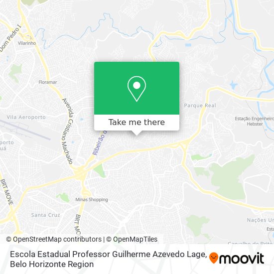 Escola Estadual Professor Guilherme Azevedo Lage map