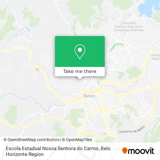 Escola Estadual Nossa Senhora do Carmo map