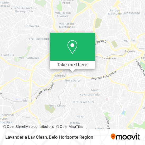 Lavanderia Lav Clean map