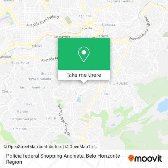 Polícia federal Shopping Anchieta map