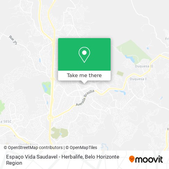 Espaço Vida Saudavel - Herbalife map