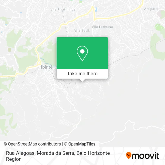 Rua Alagoas, Morada da Serra map