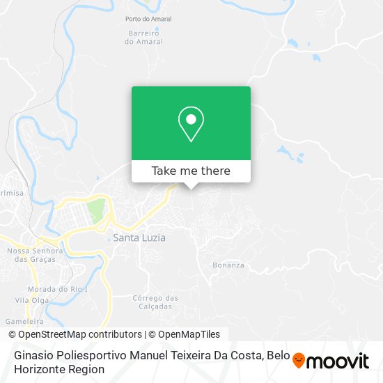 Ginasio Poliesportivo Manuel Teixeira Da Costa map