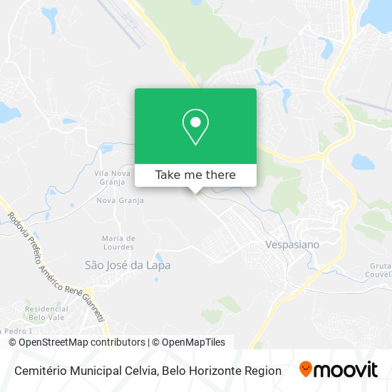 Cemitério Municipal Celvia map