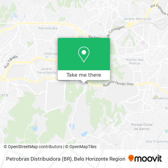 Petrobras Distribuidora (BR) map