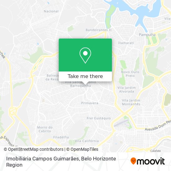Imobiliária Campos Guimarães map