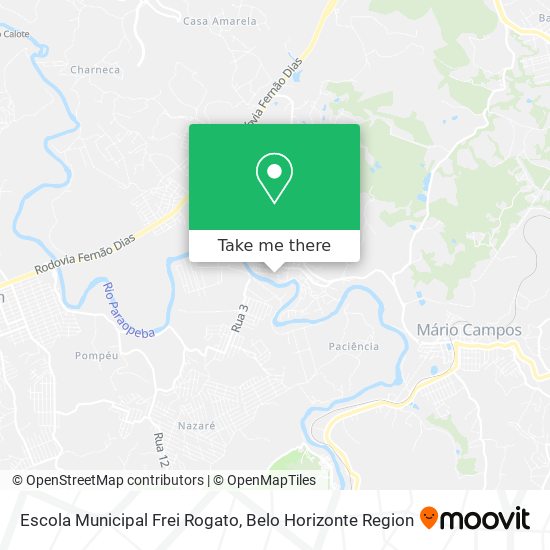 Escola Municipal Frei Rogato map