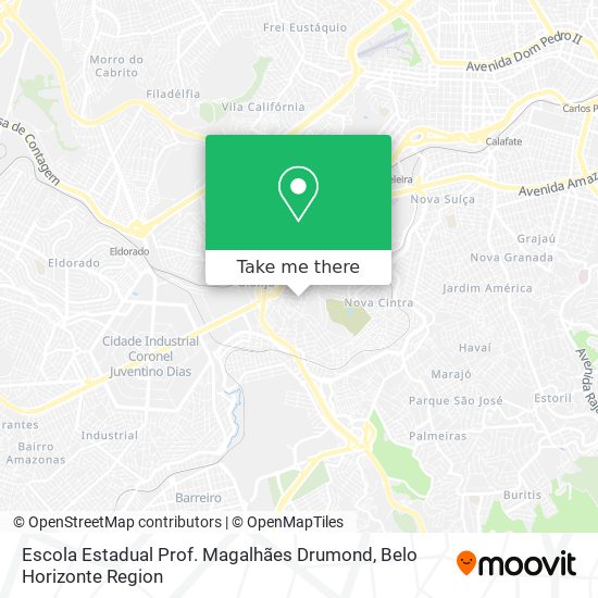 Escola Estadual Prof. Magalhães Drumond map