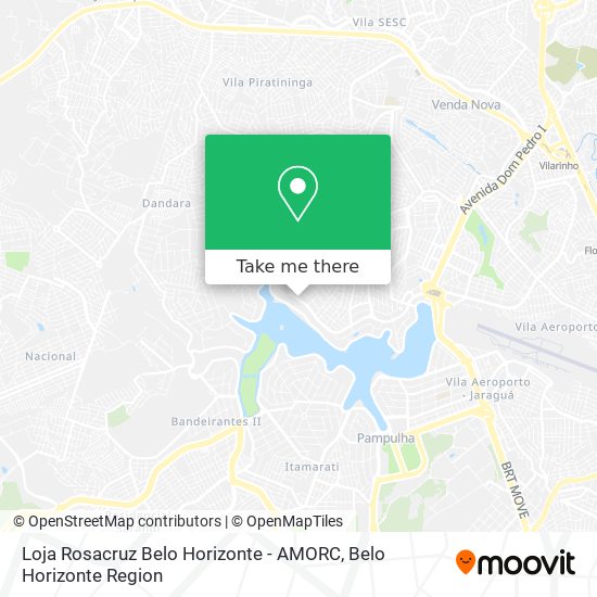 Loja Rosacruz Belo Horizonte - AMORC map