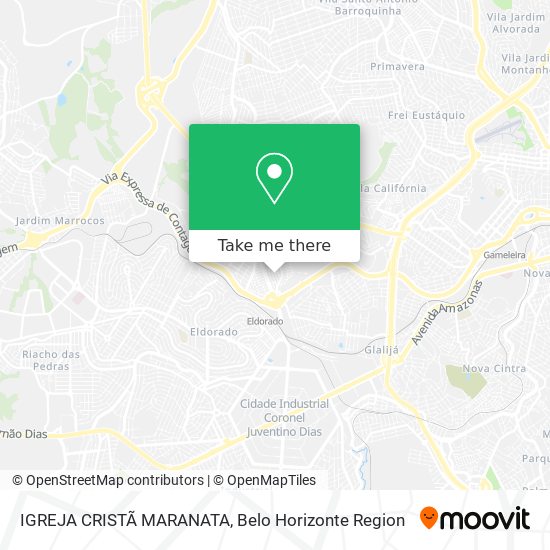 IGREJA CRISTÃ MARANATA map