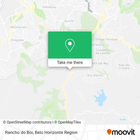 Rancho do Boi map