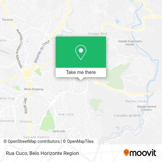 Rua Cuco map