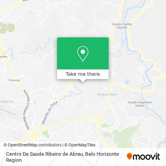 Centro De Saude Ribeiro de Abreu map