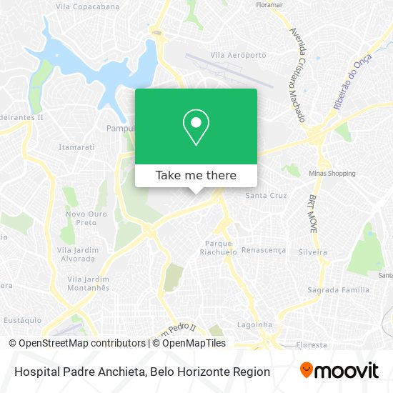 Hospital Padre Anchieta map