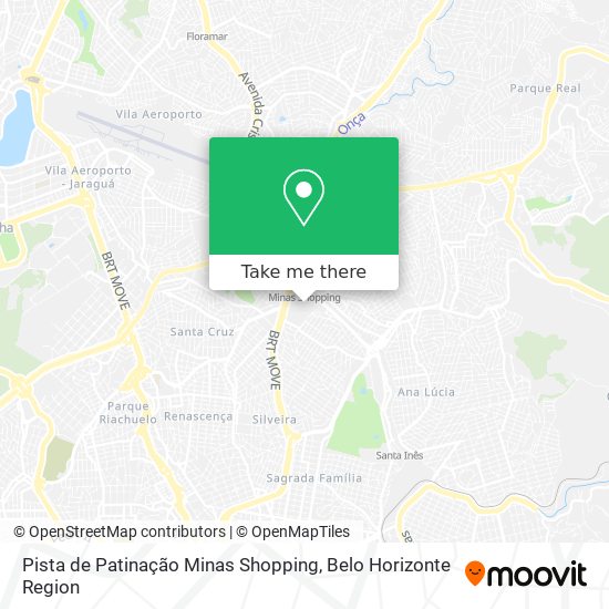 Pista de Patinação Minas Shopping map