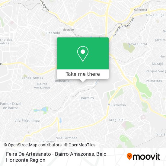 Feira De Artesanato - Bairro Amazonas map