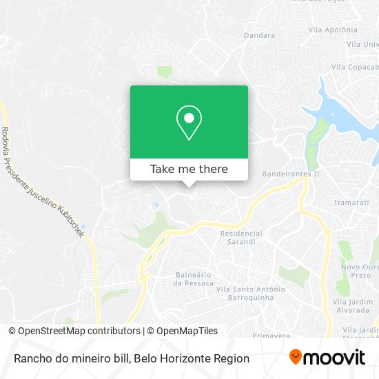 Rancho do mineiro bill map