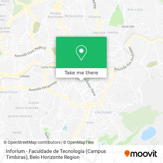Inforium - Faculdade de Tecnologia (Campus Timbiras) map