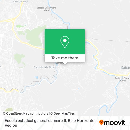 Escola estadual general carneiro II map