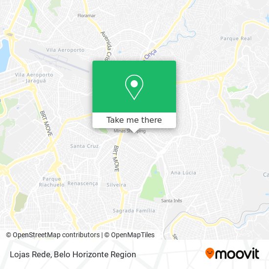 Lojas Rede map