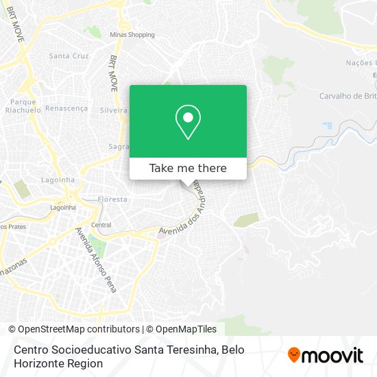 Centro Socioeducativo Santa Teresinha map