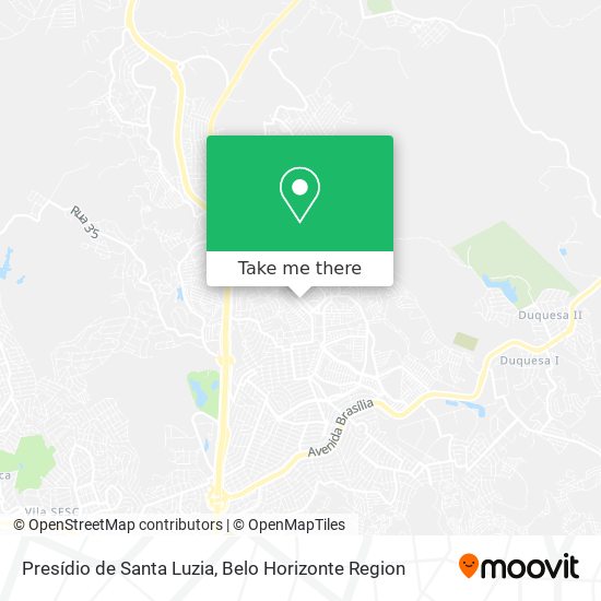 Presídio de Santa Luzia map