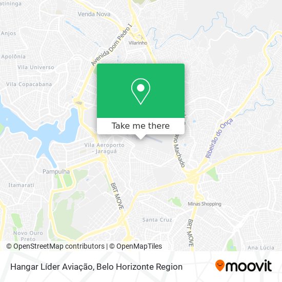 Hangar Líder Aviação map