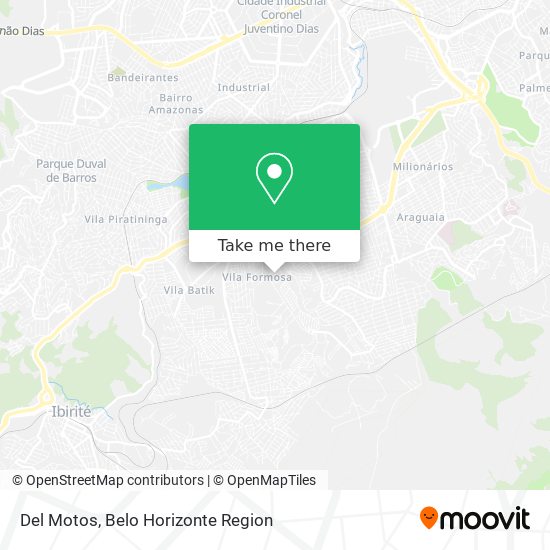 Del Motos map