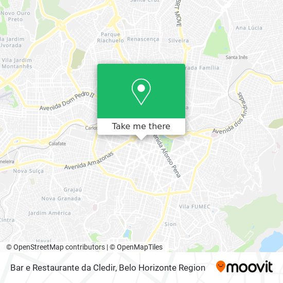 Bar e Restaurante da Cledir map