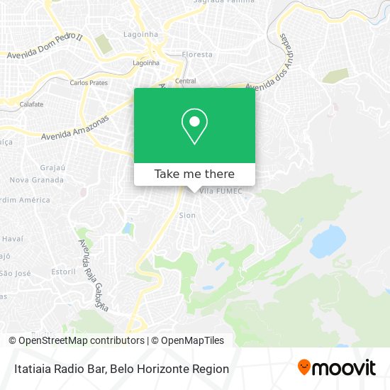 Mapa Itatiaia Radio Bar