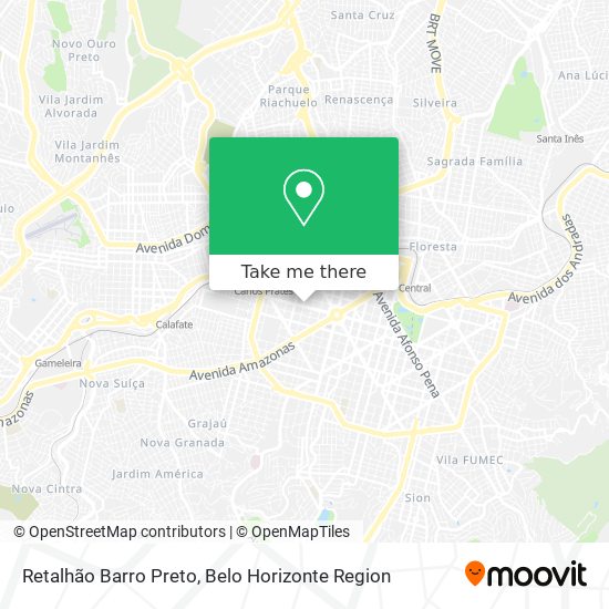 Retalhão Barro Preto map