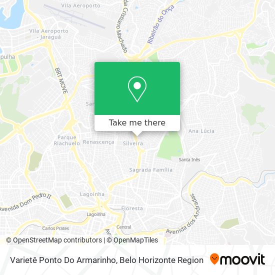 Varietê Ponto Do Armarinho map