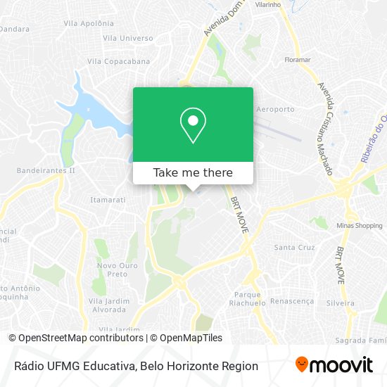 Rádio UFMG Educativa map