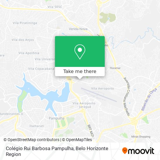Colégio Rui Barbosa Pampulha map