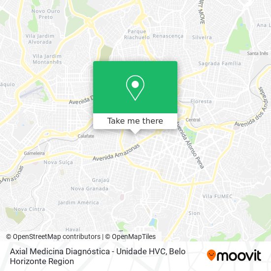 Axial Medicina Diagnóstica - Unidade HVC map