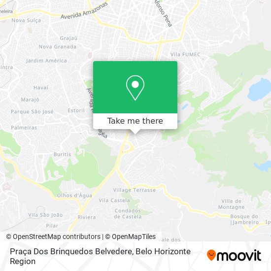 Mapa Praça Dos Brinquedos Belvedere