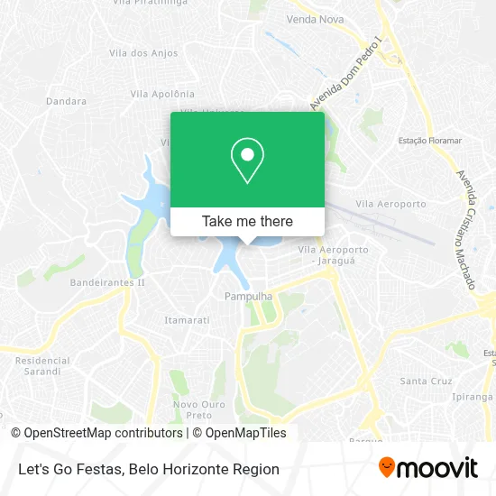 Let's Go Festas map