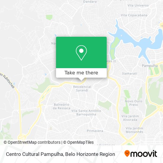 Centro Cultural Pampulha map