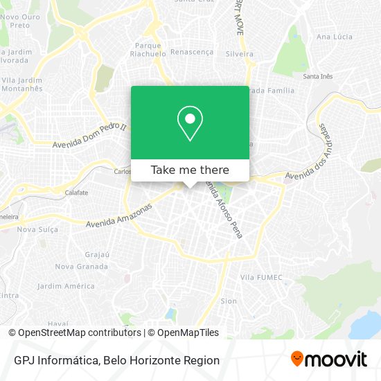 GPJ Informática map