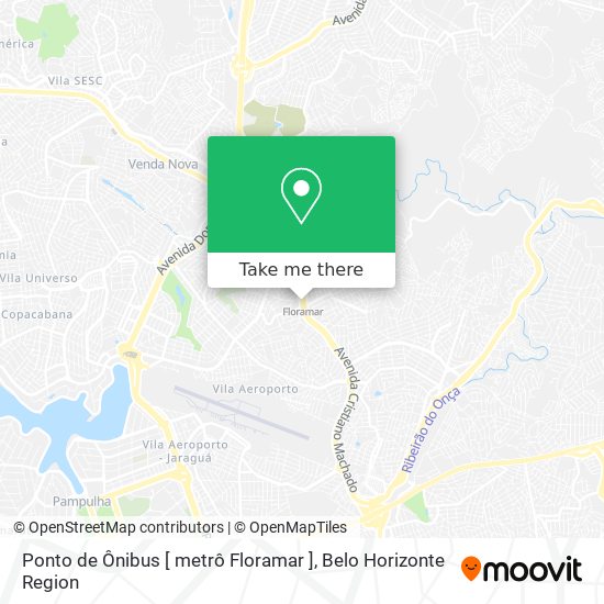 Ponto de Ônibus [ metrô Floramar ] map