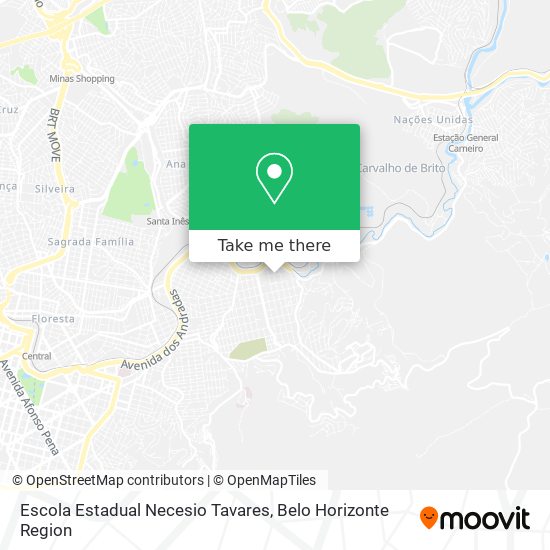 Escola Estadual Necesio Tavares map