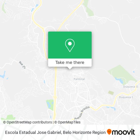 Escola Estadual Jose Gabriel map