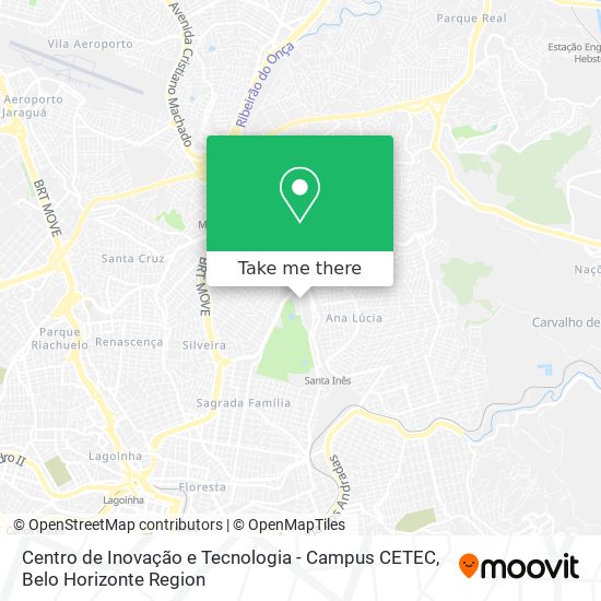 Centro de Inovação e Tecnologia - Campus CETEC map